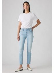 Levi's Dżinsy "712" - Slim fit - w kolorze błękitnym rozmiar: W29/L30. Niebieskie jeansy Levi's®, l, z aplikacjami. Za 261.67 zł.
