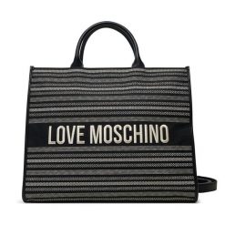 Torebka LOVE MOSCHINO. Czarne shopper Love Moschino, bez wzorów, bez dodatków. Za 639.99 zł.