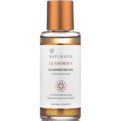 Naturativ NATURATIV_Glamorous Illuminating Oil For Body & Face olejek rozświetlający do ciała i twarzy 100ml. Balsamy i kremy do ciała Naturativ. Za 74.69 zł.