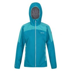 Kurtka Damska Softshell Tarvos IV. Niebieskie kurtki sportowe Regatta, s, bez wzorów, z softshellu, bez kaptura, trekkingowe. Za 130.99 zł.