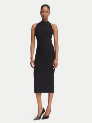 Guess Sukienka codzienna W6BK88 Z1920 Czarny Slim Fit. Czarne sukienki Guess, na co dzień, m, z aplikacjami, z syntetyku, bez kołnierzyka, bez ramiączek, proste. Za 614.99 zł.