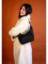 Fritzi aus Preußen Torebka "Gimmy Sky" w kolorze antracytowo-czarnym - 32 x 24 x 6 cm rozmiar: onesize. Czarne torby na ramię Fritzi aus Preußen, bez wzorów, z materiału, na ramię, bez dodatków. Za 130.81 zł.