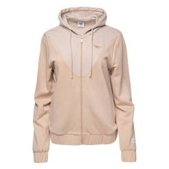 Damska Bluza Z Kapturem Hiba Z Pełnym Zamkiem Błyskawicznym. Brązowe bluzy Hi-tec, bez wzorów, z kapturem. Za 148.99 zł.