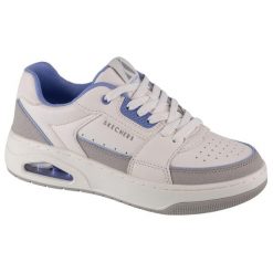 Buty sportowe Sneakersy damskie, Uno Court - Courted Style. Białe obuwie sportowe Skechers, bez zapięcia, trekkingowe, Skechers Sport. Za 349.99 zł.