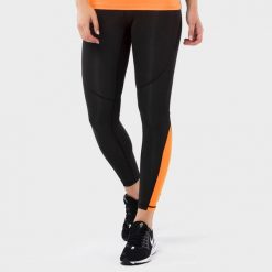 Kobieta Fitness Legginsy sportowe ze średnim stanem Fit Max SIROKO Czarny. Brązowe legginsy SIROKO, l, bez wzorów. Za 128.55 zł.