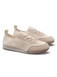 C'M Sneakersy w kolorze beżowym rozmiar: 41. Brązowe trampki C'M, bez wzorów, z materiału, bez zapięcia. Za 106.38 zł.