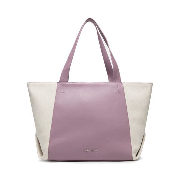Torebka Jenny Fairy. Fioletowe shopper Jenny Fairy, bez wzorów, bez dodatków. Za 89.98 zł.