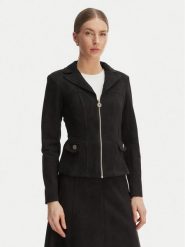 Rinascimento Kurtka z imitacji skóry CFC0127914003 Czarny Slim Fit. Czarne kurtki Rinascimento, s, bez wzorów, ze skóry, bez kaptura. Za 599.99 zł.