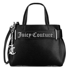 Torebka Juicy Couture. Czarne torebki klasyczne Juicy Couture, bez wzorów, bez dodatków. Za 349.99 zł.
