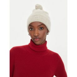 Czapka Calvin Klein. Brązowe czapki Calvin Klein, bez wzorów. Za 239.99 zł.