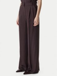 Marella Spodnie materiałowe Adito 2615131221 Brązowy Straight Fit. Brązowe spodnie materiałowe Marella, bez wzorów, z materiału. Za 639.99 zł.