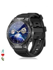 DAM Smartwatch "JA01" w kolorze czarnym rozmiar: onesize. Czarne zegarki DAM, metalowe. Za 334.95 zł.