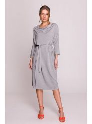 Stylove Sukienka w kolorze szarym rozmiar: S/M. Szare sukienki Stylove, m, bez wzorów, z tkaniny, bez kołnierzyka, bez ramiączek, midi. Za 242.45 zł.