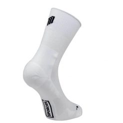 MARATHON WHITE - SKARPETKI DO BIEGANIA. Białe skarpety SPORCKS, bez wzorów, z materiału. Za 160.00 zł.