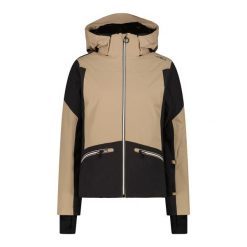 Damska kurtka narciarska z kapturem CMP. Brązowe kurtki narciarskie CMP, bez wzorów, z kapturem, narciarskie. W wyprzedaży za 1,115.90 zł.