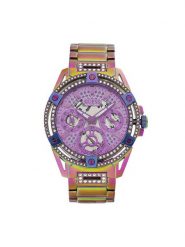 Guess Zegarek Queen GW0464L4 Różowy. Czerwone, analogowe zegarki Guess. Za 1,239.00 zł.