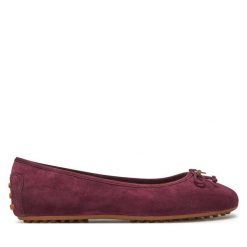Baleriny LAUREN RALPH LAUREN. Czerwone baleriny Lauren Ralph Lauren, bez wzorów, bez obcasa. Za 339.99 zł.