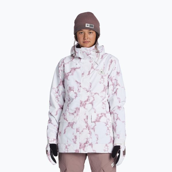 Kurtka snowboardowa damska DC Cruiser. Białe kurtki narciarskie DC Shoes, l, bez wzorów, z materiału, bez kaptura, snowboardowy. Za 769.99 zł.