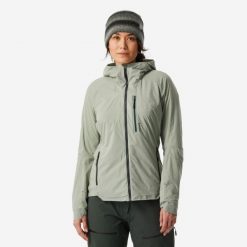 Bluza skiturowa damska Wedze Wilder. Zielone bluzy WED'ZE, na wiosnę, m, bez wzorów, z elastanu, bez kaptura. Za 549.99 zł.