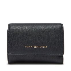 Mały Portfel Damski Tommy Hilfiger. Niebieskie portfele TOMMY HILFIGER, bez wzorów. Za 259.99 zł.