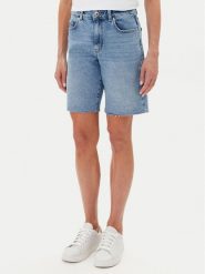 Vero Moda Szorty jeansowe Cleo 10329547 Niebieski Regular Fit. Niebieskie szorty Vero Moda, bez wzorów, z bawełny. Za 119.99 zł.