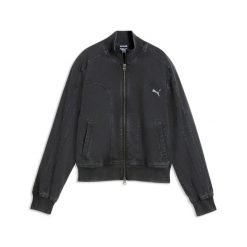 Damska bluza dresowa Puma. Czarne bluzy Puma, s, bez wzorów, z dresówki, bez kaptura. Za 349.50 zł.