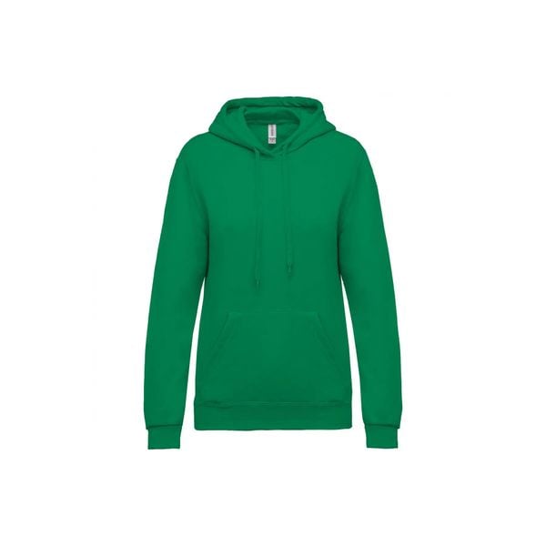 Bluza damska z kapturem Kariban. Zielone bluzy KARIBAN, xs, bez wzorów, z bawełny, z kapturem. Za 139.00 zł.