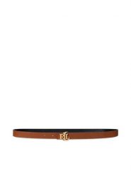 LAUREN RALPH LAUREN Pasek Damski 412974560003 Brązowy. Brązowe paski Lauren Ralph Lauren, bez wzorów, ze skóry. Za 379.99 zł.