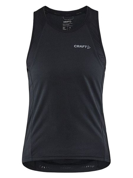 Craft Top kolarski "Core Endur" w kolorze czarnym rozmiar: XS. Czarne topy Craft, xs, bez wzorów, z materiału, bez kołnierzyka, bez ramiączek. Za 134.22 zł.