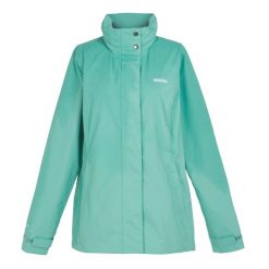Damska Kurtka Przeciwdeszczowa Daysha. Niebieskie kurtki sportowe Regatta, xs, bez wzorów, bez kaptura, trekkingowe. Za 114.99 zł.