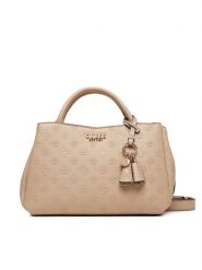 Guess Torebka Phoebe HWPD96 65060 Beżowy. Brązowe torebki klasyczne Guess, z aplikacjami, ze skóry, bez dodatków. Za 639.99 zł.