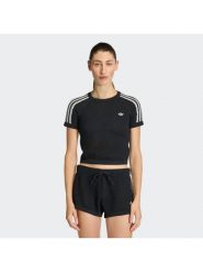 Adidas T-Shirt Knitted Crochet Tee KC6481 Czarny Regular Fit. Czarne t-shirty Adidas, m, bez wzorów, z syntetyku, bez kołnierzyka, bez ramiączek. Za 178.99 zł.