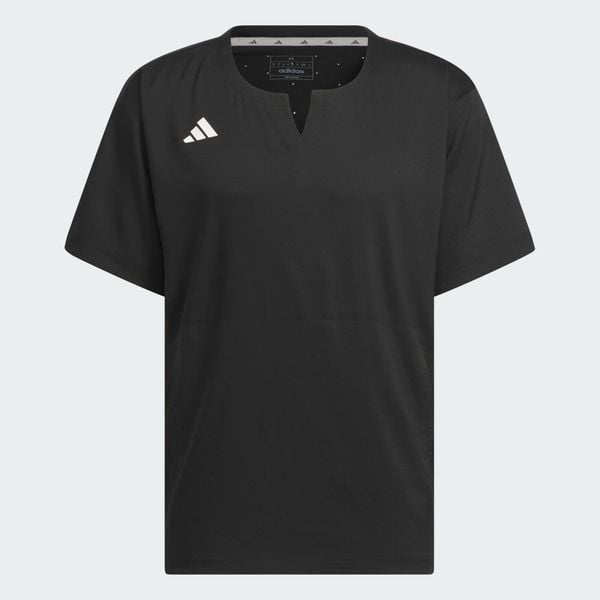 Bluza Adizero Dugout Cage (uniseks). Czarne bluzy Adidas, uniwersalny, bez wzorów, z materiału, bez kaptura. Za 279.00 zł.
