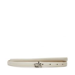 Pasek Calvin Klein. Białe paski Calvin Klein, bez wzorów. Za 112.99 zł.
