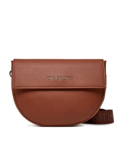 Valentino Torebka VBS3XJ02 Brązowy. Brązowe listonoszki Valentino, bez wzorów, ze skóry, bez dodatków. Za 314.99 zł.