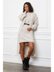 L'armoire de Suzette 2-częściowy zestaw w kolorze kremowym rozmiar: 36/38. Brązowe swetry L'armoire de Suzette, l, bez wzorów, ze splotem, bez ramiączek. Za 144.92 zł.