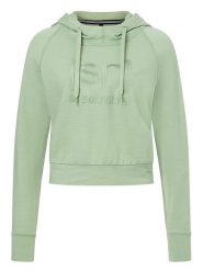 Super.natural Bluza "Liquid Flow" w kolorze jasnozielonym rozmiar: XL. Zielone bluzy super.natural, xl, bez wzorów, z wełny, z kapturem. Za 252.99 zł.