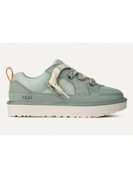 UGG Sneakersy "Lowmel" w kolorze turkusowym rozmiar: 39. Niebieskie trampki UGG, bez wzorów, ze skóry, bez zapięcia. Za 469.89 zł.