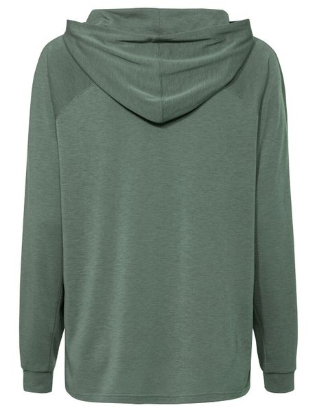 Bluza damska Mineo LS Hoody. Zielone bluzy Vaude, na jesień, bez wzorów, z materiału, z kapturem. Za 339.00 zł.