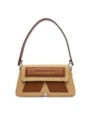 KARL LAGERFELD Torebka B2W30023 Beżowy. Brązowe torebki klasyczne KARL LAGERFELD, bez wzorów, ze skóry, bez dodatków. Za 1,399.00 zł.