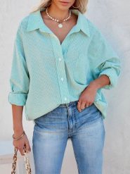 LA Angels Bluzka w kolorze błękitnym rozmiar: M. Niebieskie bluzki LA Angels, m, bez wzorów, bez kołnierzyka, bez ramiączek. Za 122.38 zł.