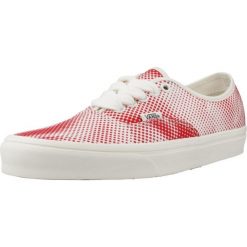 Tenisówki Vans Model Authentic Kolor Czerwony. Czerwone trampki Vans, bez wzorów, z tkaniny, bez zapięcia. Za 229.99 zł.