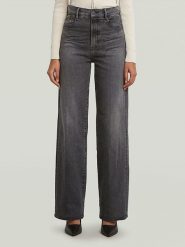 G-Star Dżinsy - Loose fit - w kolorze antracytowym rozmiar: W26/L30. Czarne jeansy G-Star, l, z aplikacjami. Za 236.05 zł.
