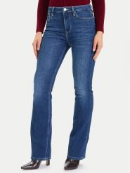 Guess Jeansy W5BA0L D4U5A Niebieski Flare Fit. Niebieskie jeansy Guess, l, z aplikacjami. Za 429.99 zł.