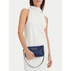Torebka Nine West. Niebieskie torebki klasyczne Nine West, bez wzorów, bez dodatków. Za 169.99 zł.
