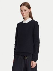 Barbour Sweter Pendle LKN1075NY91 Granatowy Regular Fit. Niebieskie swetry Barbour, bez wzorów, z bawełny, bez ramiączek. Za 549.99 zł.