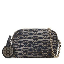 Torebka Emporio Armani. Niebieskie torebki klasyczne Emporio Armani, bez wzorów, bez dodatków. Za 639.99 zł.