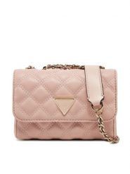 Guess Torebka HWQG87 48740 Różowy. Czerwone torebki klasyczne Guess, z aplikacjami, ze skóry, bez dodatków. Za 319.99 zł.