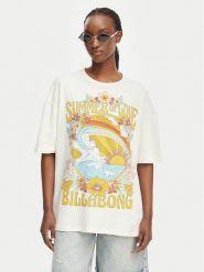Billabong T-Shirt Summer Of Love EBJZT00592 Biały Loose Fit. Białe t-shirty Billabong, m, bez wzorów, z bawełny, bez kołnierzyka, bez ramiączek. Za 169.99 zł.