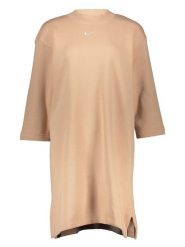 Nike Sukienka dresowa "Phoenix" w kolorze pomarańczowym rozmiar: S. Pomarańczowe sukienki Nike, s, bez wzorów, z dresówki, bez kołnierzyka, bez ramiączek, mini. Za 173.99 zł.